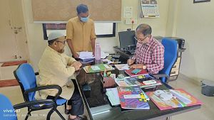 Meeting Dr. PC Vengaiah, Sr. Scientist and Head, HRS, Pandirimamidi